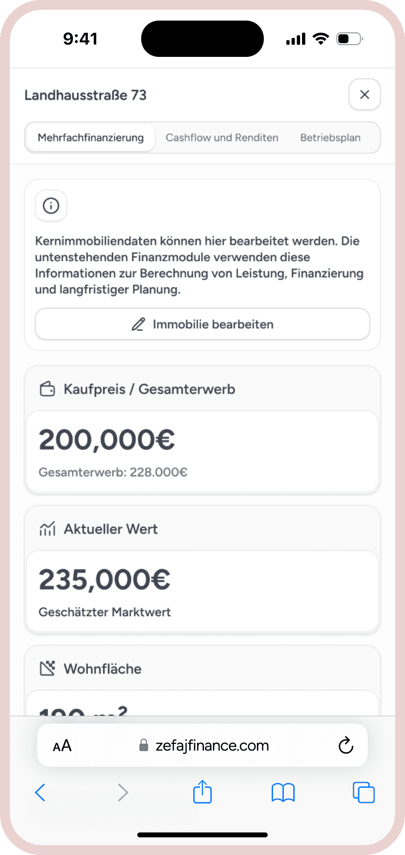 Zefaj Finance platform overview